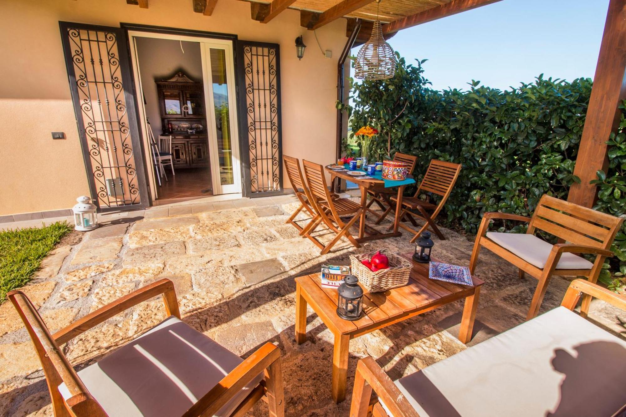 Villa Con Piscina Casale Di Gio Nel Golfo Di Castellammare 파르티니코 외부 사진